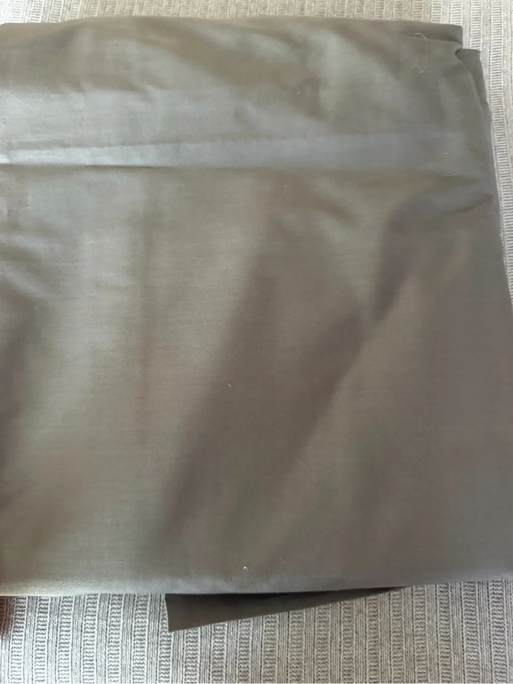 Ralph Lauren Light Gray Cotton Sheet new